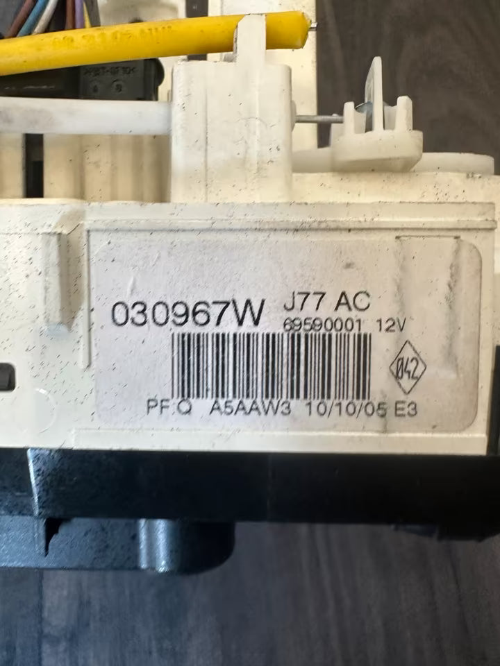 69597003 Klimabedienteil für Renault Clio III Modelle