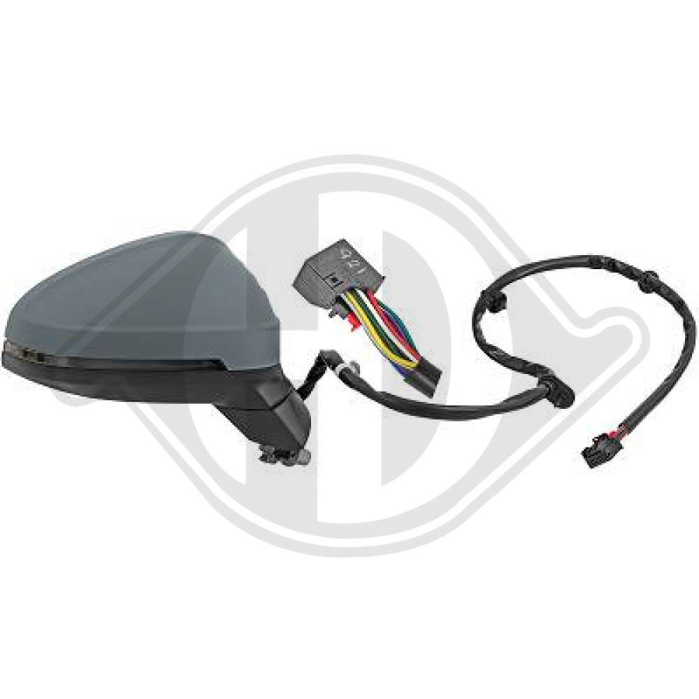 8W1 857 410E9B9 SPIEGEL RE.       AUDI A4, 15-19      GRUND;   13-PIN 1020124