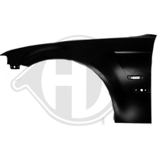 41357016205 KOTFLÜGEL LI.     BMW E46, BJ. 01->>          NUR COMPACT 1214207