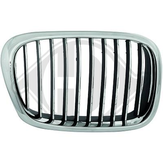 51132497261 GRILL LINKS       BMW E39, für 01-03           CHROM-STEG 1223143