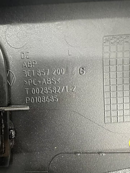 3C1857200G Verkleidung Blende unter Lenkrad VW Passat 3C