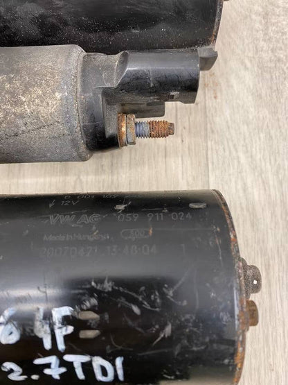 059911024 Anlasser Starter Audi A4 A6 2,7 3,0 Diesel Schalter