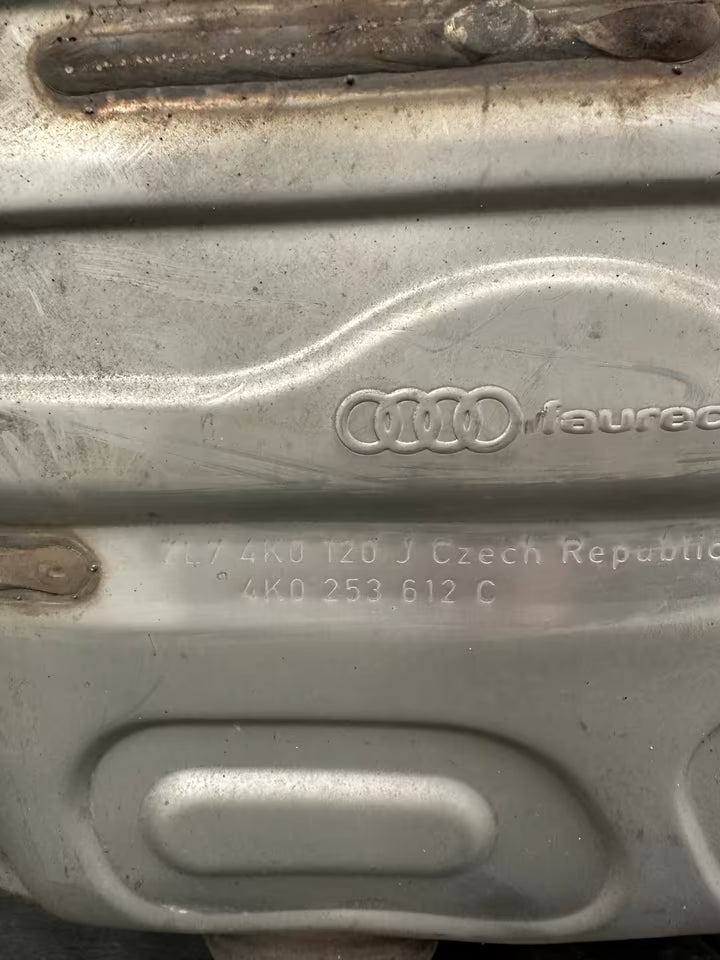 Endschalldämpfer Endtopf Auspuff Audi A6 C8 4K Hybrid TFSI