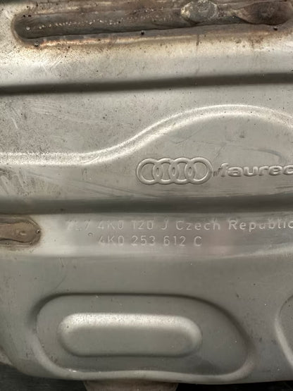 Endschalldämpfer Endtopf Auspuff Audi A6 C8 4K Hybrid TFSI