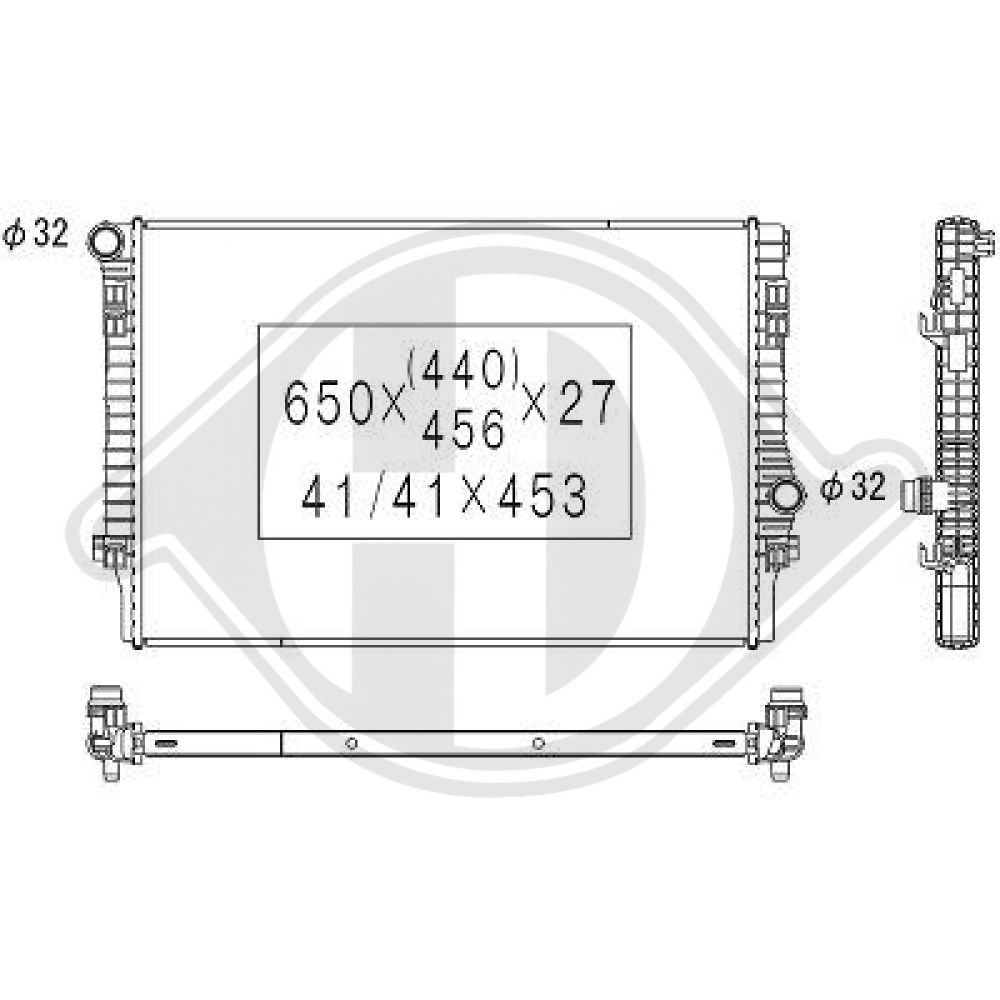 5QM121251A KÜHLER A3; LEON; GOLF VII, für Dez 17 DCM3471