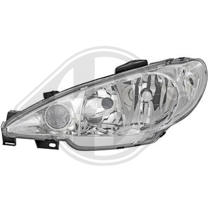 6204S9 SCHEINWERFER LI.   P. 206, 98-05  KLARGLASOPTIK H7/H7 4225983