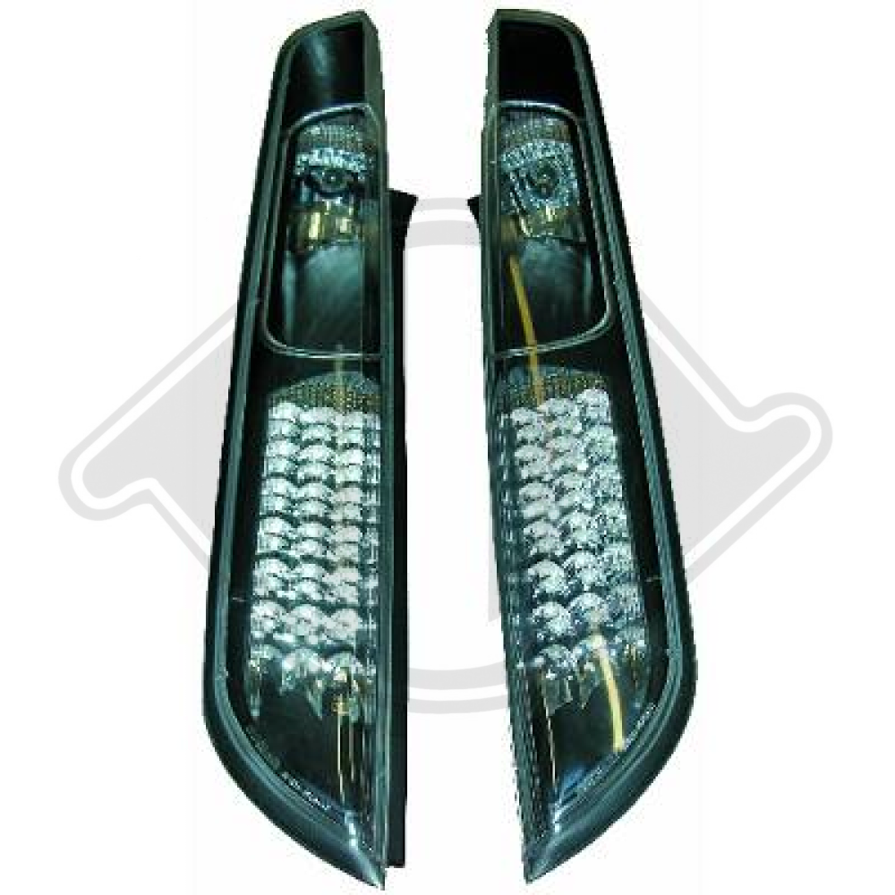 nan DESIGNRÜCKLAMP. SET FOCUS, 04-08           KLARGL+LED 1416996