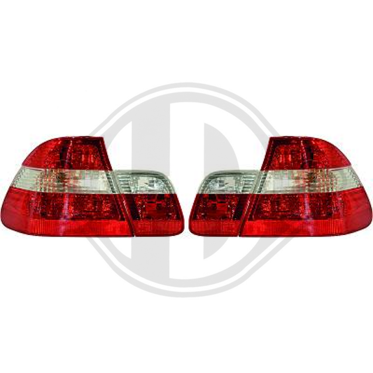 nan DESIGNRÜCKLEUCHT.SET  E46, 98-01           2001 OPTIK 1214496