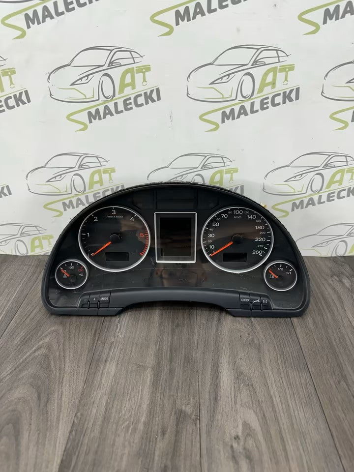 8E0920931P Speedometer instrument cluster Audi A4 B7 8E 8H 1.9 Tdi