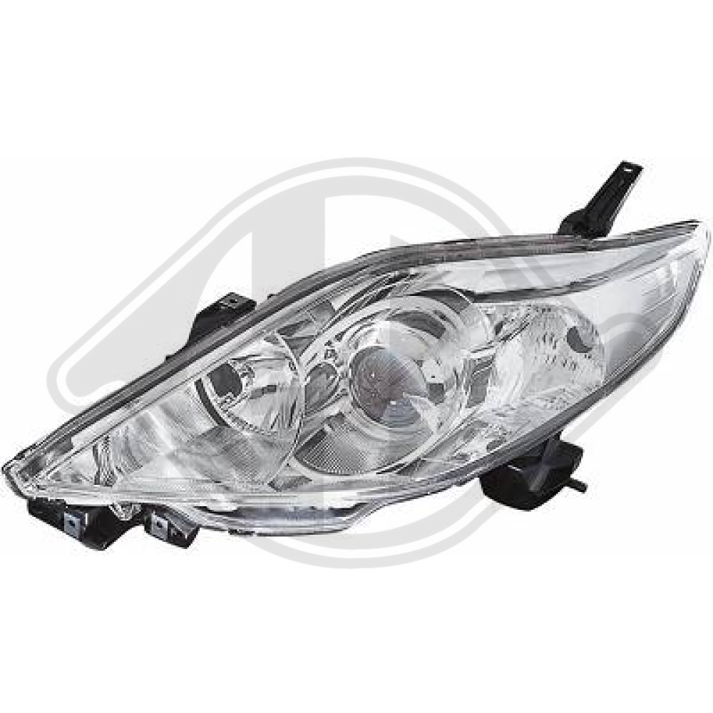 CC30510L0B SCHEINWERFER LI.  MAZDA 5, 05-08               CHROM, 5681081