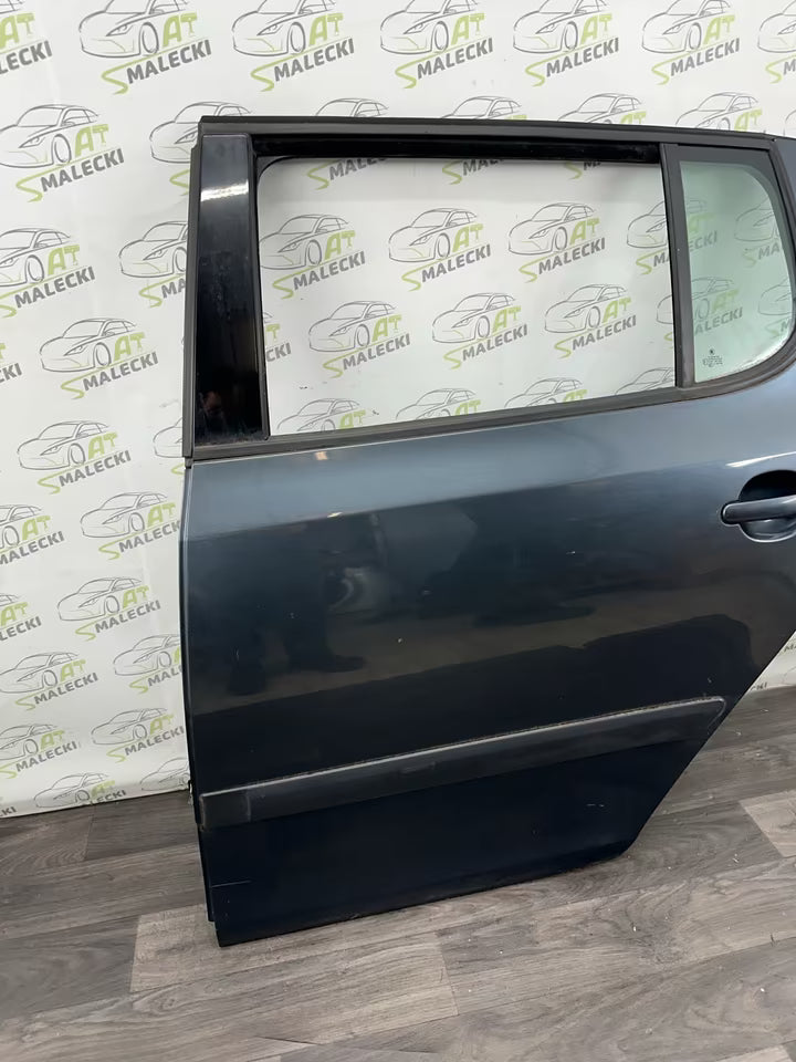 Türe Tür Hinten Links Skoda Fabia 5J Modell Farbe 9153 Grau