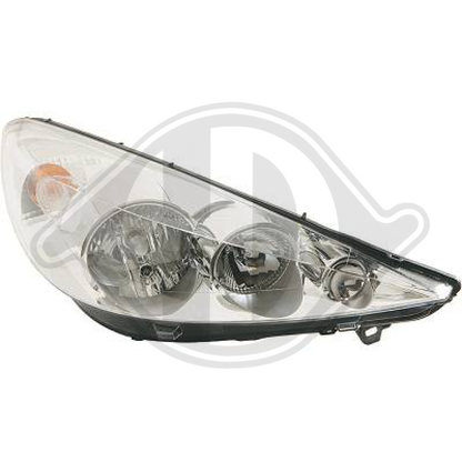 6208P3 SCHEINWERFER LI.   P.206+, 09->>                H7+H1 4225481