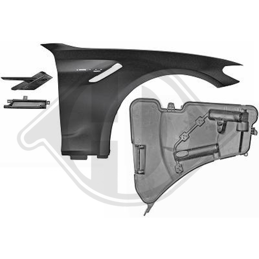 41007443688 KOTFLÜGEL RE.     BMW G30, BJ. 17->>          SPORT-OPTIK 1226406