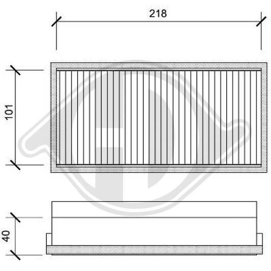 12368753 INNENRAUMFILTER  OPEL Sintra DCI0034S