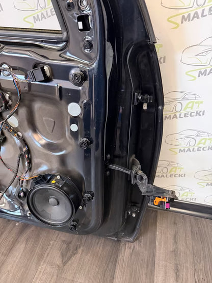 Türe Tür Vorne Links Vw Polo 2G Modell Farbe LC9X Schwarz komplet