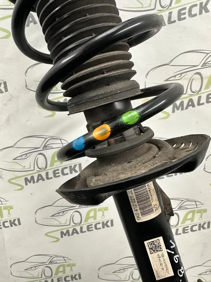 Achsschenkel Radnabe Federbein Links Vw Golf VI 6 5K 1,6 Benzin