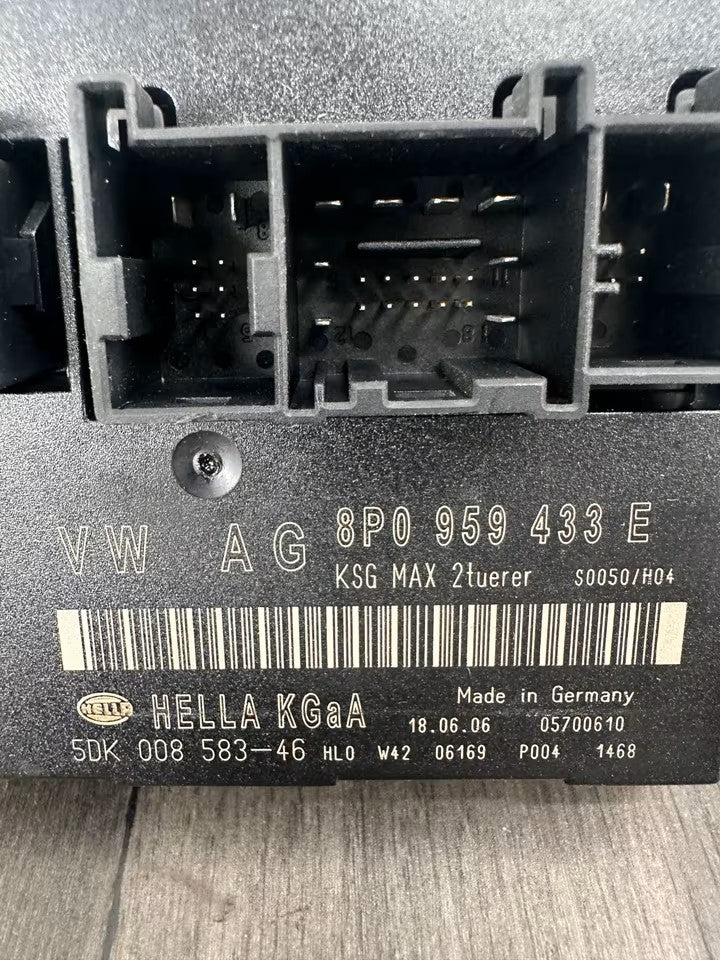 8P0959433E Komfortsteuergerät KSG Audi A3 8P Modell