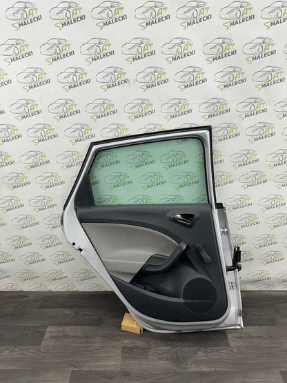 Türe Tür Hinten Links Seat Ibiza IV 6J Kombi Farbe LX7W Silber