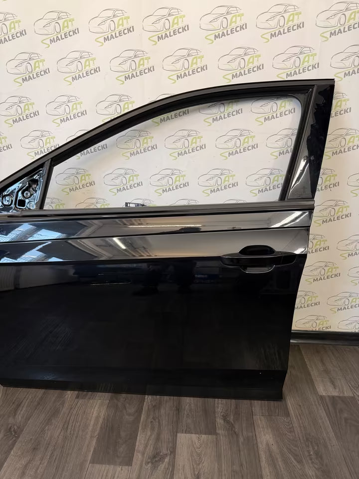 Türe Tür Vorne Links Vw Polo 2G Modell Farbe LC9X Schwarz komplet