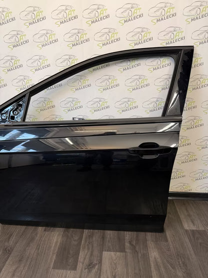 Türe Tür Vorne Links Vw Polo 2G Modell Farbe LC9X Schwarz komplet