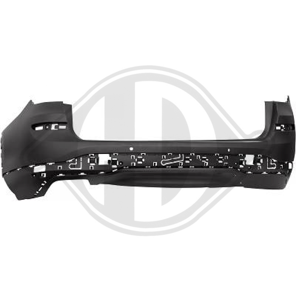 51127392991 STOßFÄNGER HINTEN  BMW X3, 14-17       MIT LEISTENLÖ. 1276156