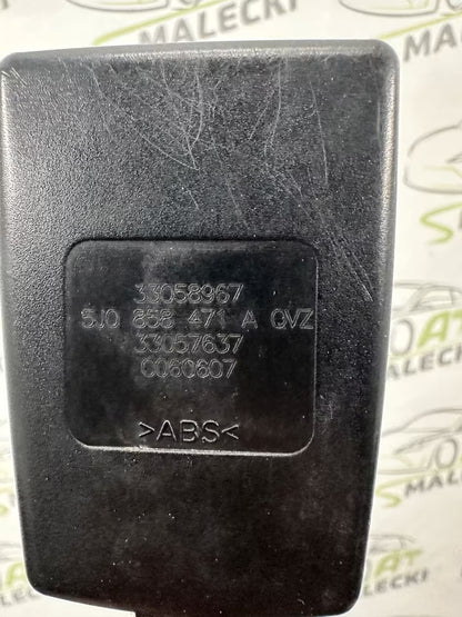 5J0858471A Gurtschloß Schloss Vorne Links Skoda Fabia 5J Modell