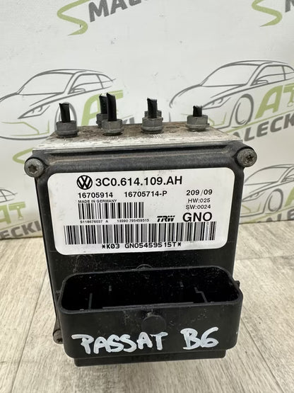 3C0614109AH Abs Hydraulikblock Steuergerät Vw Passat 3C 16705714