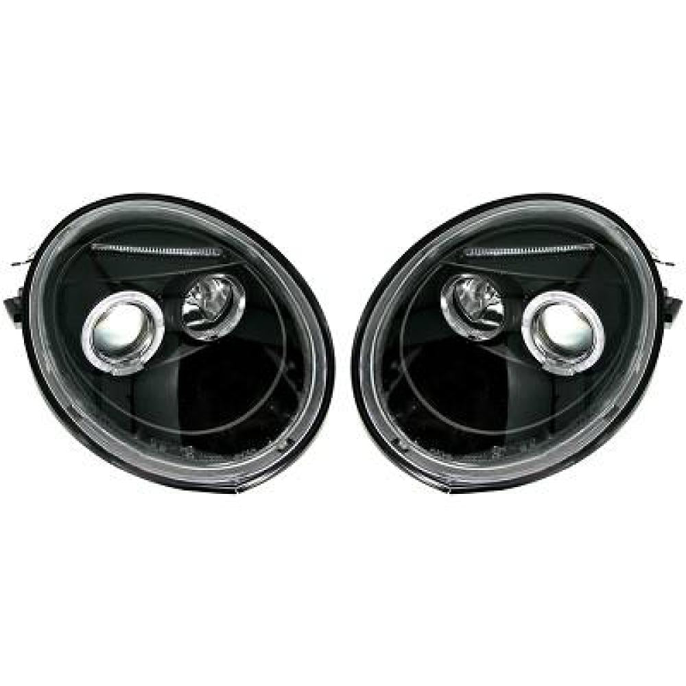 DESIGNSCHEINW.SET  BEETLE, 98-05     KLARGLAS/SCHWARZ 2265480
