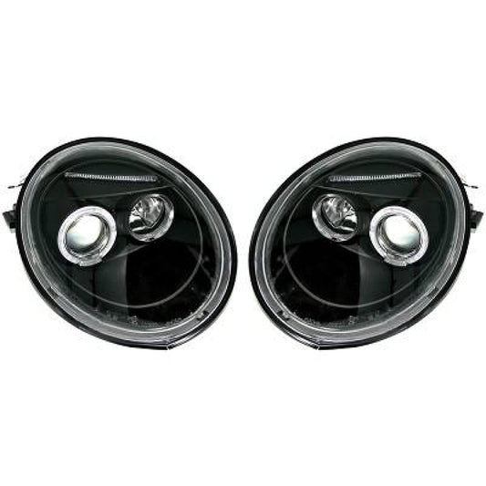 DESIGNSCHEINW.SET  BEETLE, 98-05     KLARGLAS/SCHWARZ 2265480