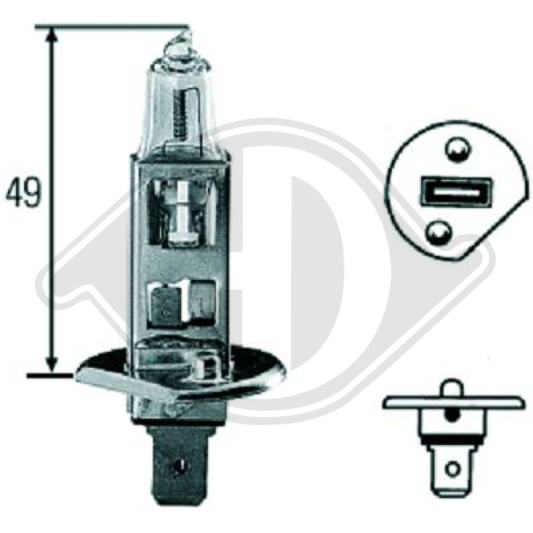 83931521 LEUCHTMITTEL H1 Glühlampe LID10012