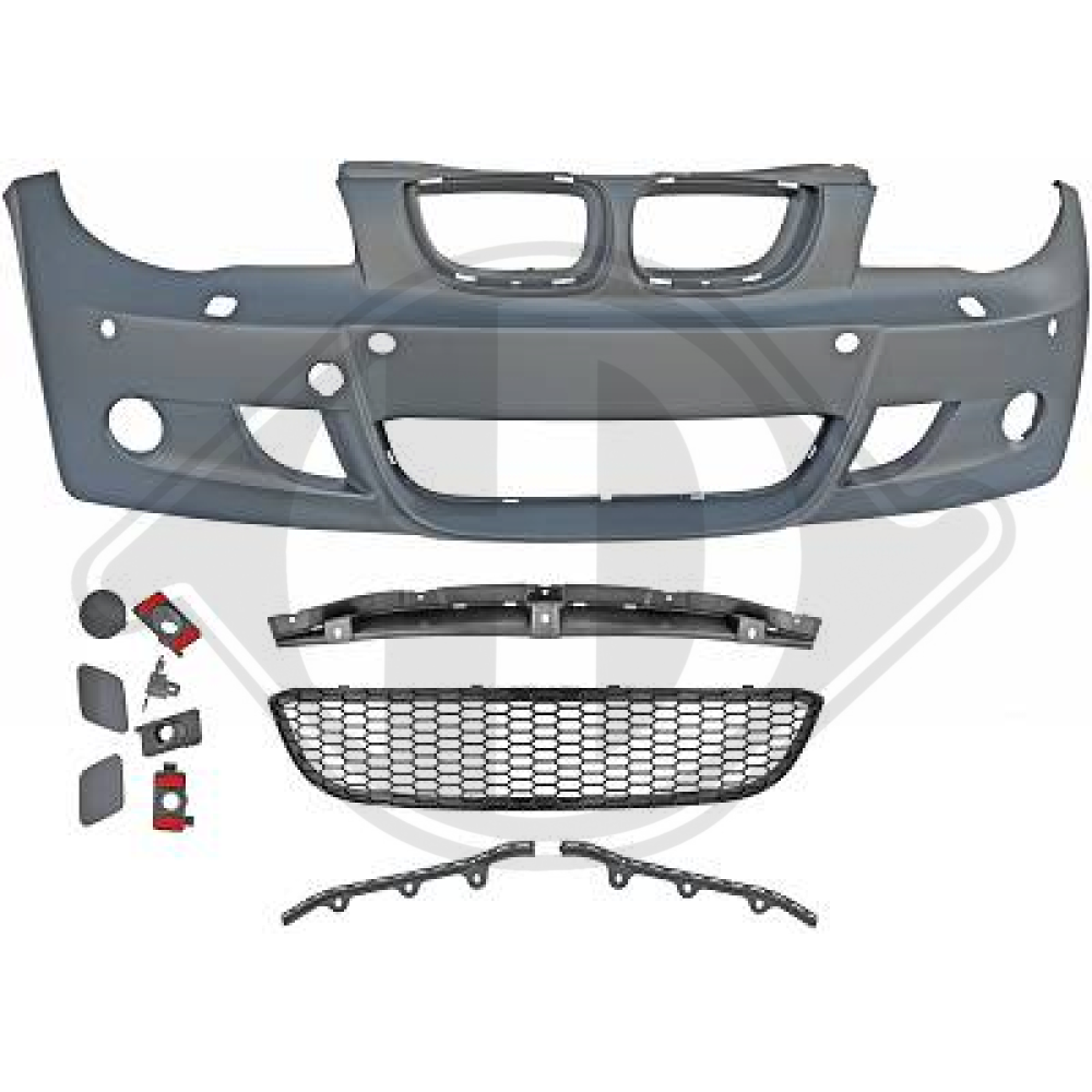 51117837423 DESIGNSTOßSTANGE VORN E87, 04-11       SPORT-TECHNIK, 1280651