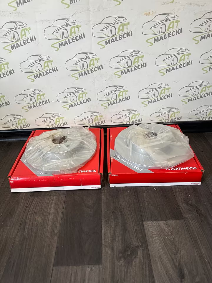 2 Stück Neue Bremsscheiben Hinten für Mitsubishi Nissan Renault