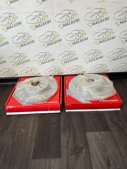 2 Stück Neue Bremsscheiben Hinten für Mitsubishi Nissan Renault