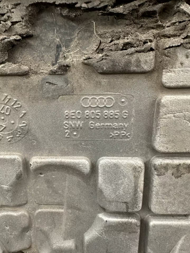 8E0863821 Unterbodenschutz Verkleidung Audi A4 B6 B7 8E Modell