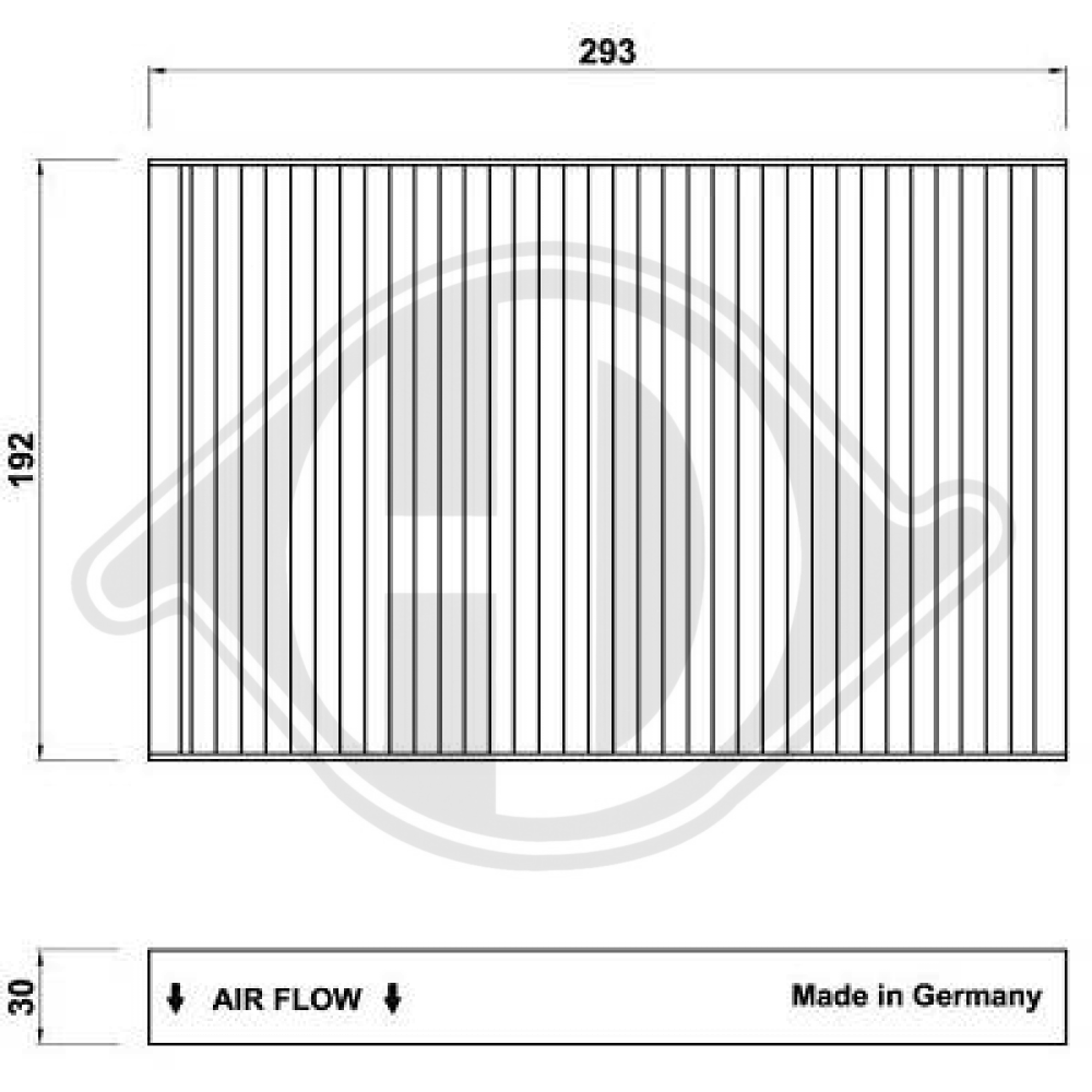 3802821 INNENRAUMFILTER  IVECO Daily DCI0170