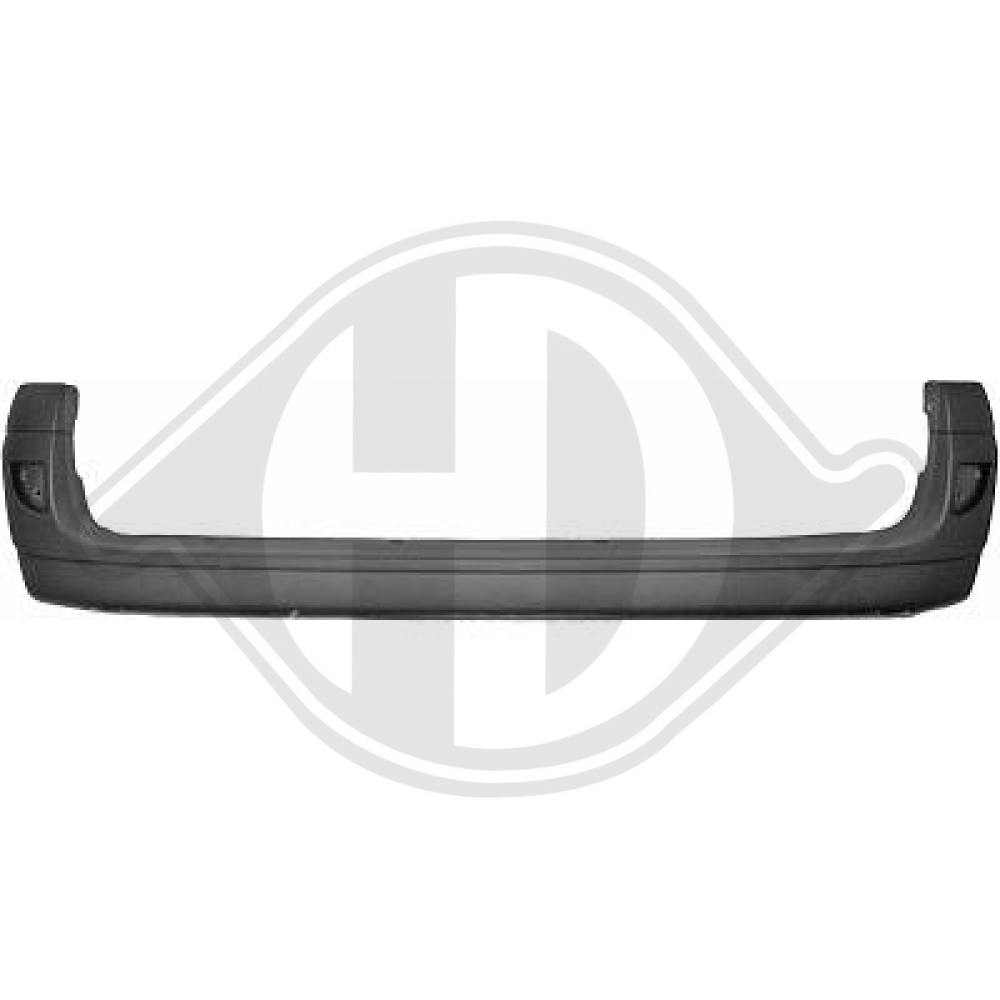 7701056415 Stoßstange hinten für RENAULT KANGOO (KC0/1_) 03-07              SCHWARZ 4413655