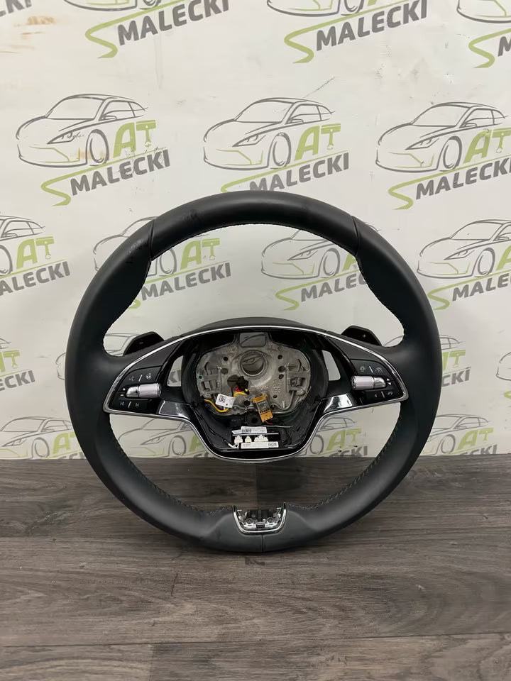 5E3959542F Lederlenkrad Multifunktion Wippschaltung Skoda Octavia