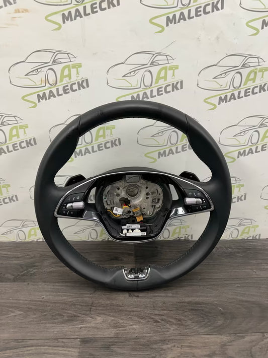 5E3959542F Lederlenkrad Multifunktion Wippschaltung Skoda Octavia