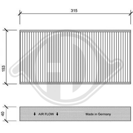 6441EJ INNENRAUMFILTER  CITROEN C5 II/C6 DCI1112