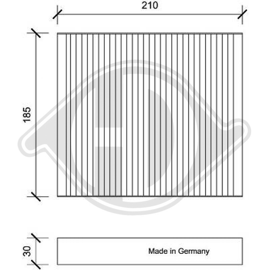 G3010FE200 INNENRAUMFILTER  SUBARU Forester/Impreza DCI0146