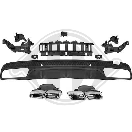 DIFFUSOR HINTEN.     W205, 15-18     SPORT C63-OPTIK, 1673257