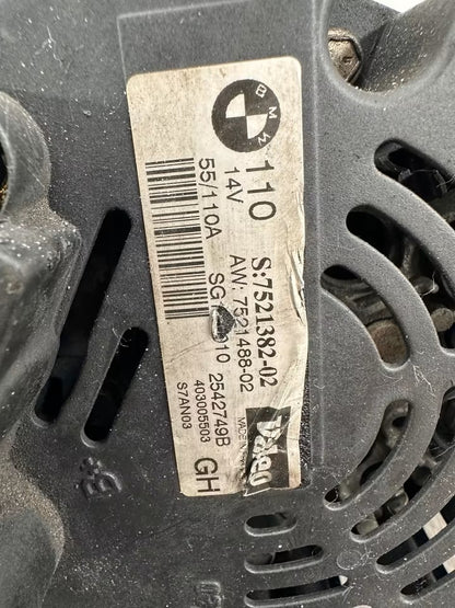 7521382-02 Alternator Generator BMW 3 Series E46 Model 316i 318i