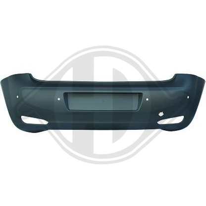 6000631446 STOßSTANGE HI. FIAT PUNTO, 12-16           LACKIERBAR 3457156