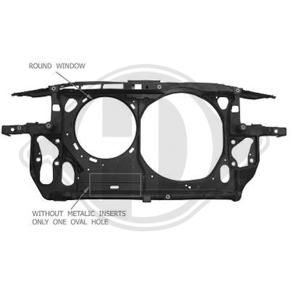3B0805594AL FRONTMASKE KOMPL.  PASSAT, BJ. 00-05      ALLE KLIMAFRZG. 2246002
