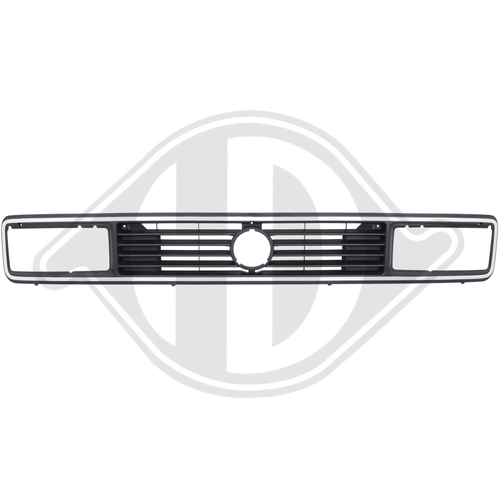 255853652K KÜHLERGRILL OBEN    VW T3, für 79-93    FÜR BREITBANDSCH. 2269141