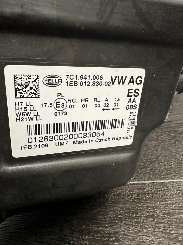 7C1941006 Original Scheinwerfer Rechts Vw Crafter MAN Modelle