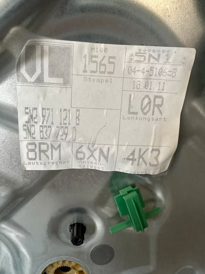 5N2837729D Fensterheber Hinten Links VW Tiguan 5N