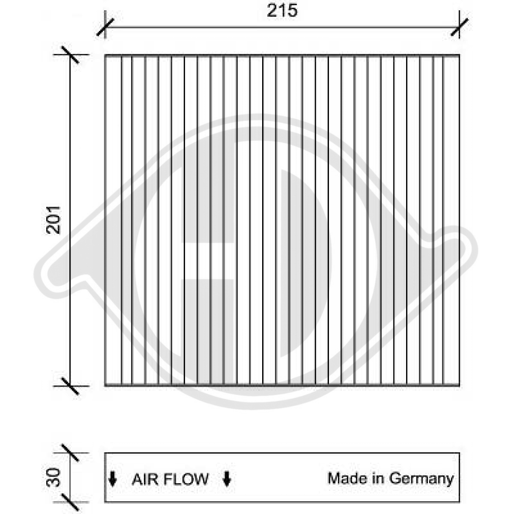 27277-Z5000 INNENRAUMFILTER  CITROEN C-Crosser  02.07->> DCI1109