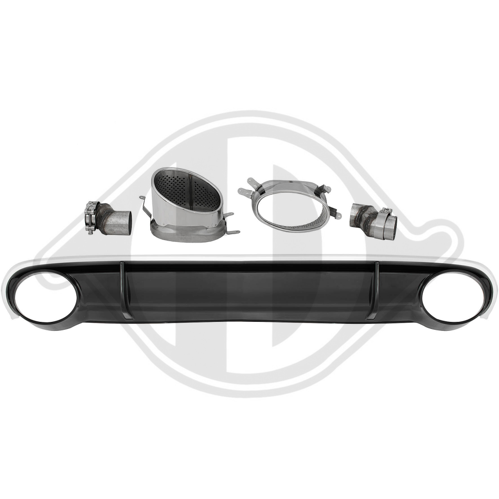 DIFFUSOR STOßST. HI.   A4; 07-11     RENNSPORT-OPTIK, 1018257