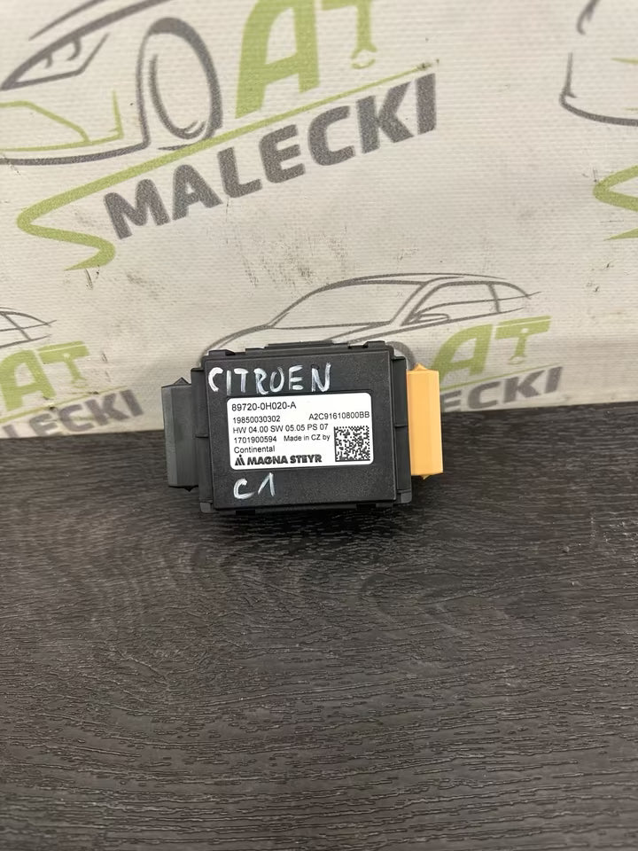 89720-0H020-A Steuergerät Schiebedach Citroen C1 Model